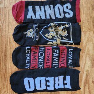 4 pairs Godfather themed socks